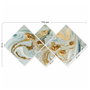 Wallity Conjunto de 4 Cuadros Decorativos de MDF Multicolor